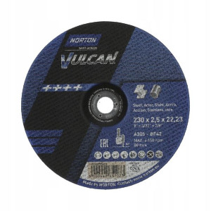 Tarcze Do Cięcia Metalu Norton Vulcan 230*2,5 X10s