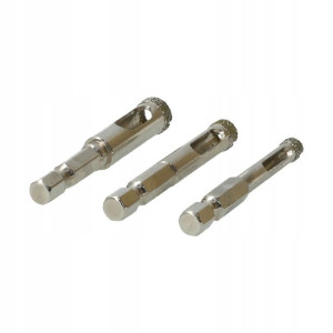 Zestaw Wiertło Diamentowe 6/8/10mm Norton 3szt