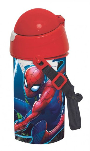 Bidon Spiderman Z Paskiem Do Szkoły
