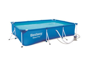Bestway 56411 Zestaw basen ogrodowy 300x201x66