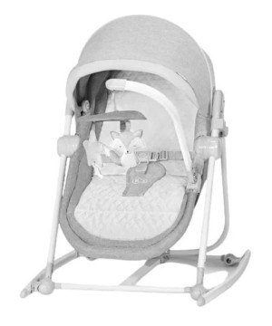 Kinderkraft leżaczek 5w1 NOLA stone grey