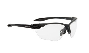 ALPINA Okulary na rower TWIST FOUR V S  czarne mat szkło czarne S1-3 FOGSTO