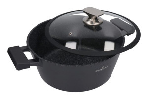 Garnek z pokrywką 28cm 5,5L ZWIEGER BLACK STONE