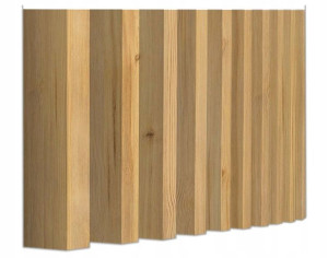 Lamele ścienne dekoracyjne natur. drewno 60 szt D