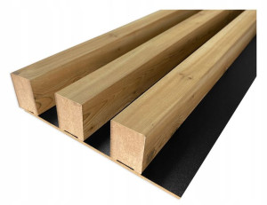 Panel Dekoracyjny Na Płycie Naturalne Drewno 3szt