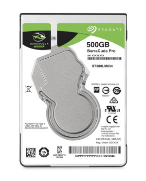 Dysk Seagate Barracuda Pro ST500LM034 (500 GB   2.5"  SATA III  128 MB  720