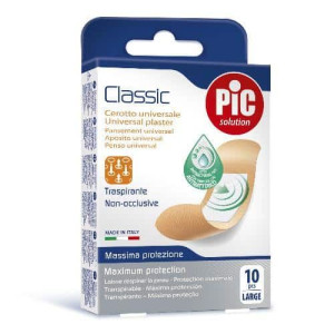 PIC Classic Plaster antybakteryjny duży 10szt
