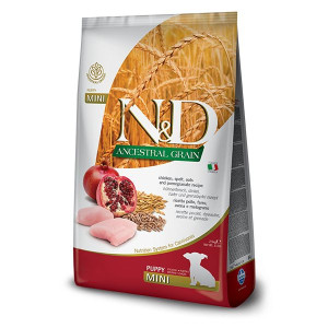 Farmina N&D Ancestral Grain Dog Chicken, Spelt, Oats And Pomegranate Puppy