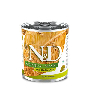 Farmina N&D Dog Ancestral Grain Boar & Apple 285G