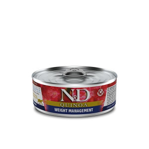 Farmina N&D Cat Quinoa Weight Management Karma Dla Dorosłych Kotów 80 g