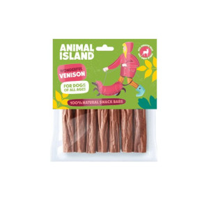 Animal Island Kabanos z Jelenia Przysmak Dla Psa 7 sztuki