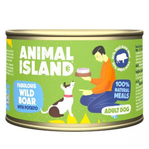 Animal Island Mokra Karma Dla Psa Dziczyzna z Ziemniakami 410 g