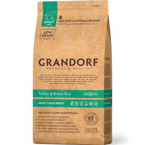 Grandorf Turkey & Brown Rice Adult Large Breed Karma Dla Dorosłych Psów Duż