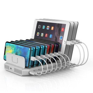 Unitek Stacja Ładująca 10x Usb 2,4a 96w, Y-2172