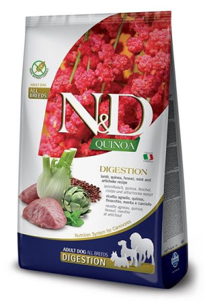 Farmina N&D Dog Quinoa Digestion LamB&Fennel sucha karma dla psa z jagnięci