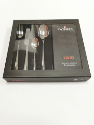 ZWIEGER LIVIO Komplet 24szt sztućców