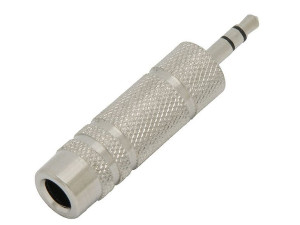 Przejście  jack: wt.3,5-gn.6,3 metal