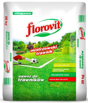 Florovit nawóz do trawników z żelazem Antymech 25kg