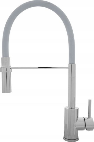 Bateria do zlewu Kernau KWT 20 PO Chrome/Grey Stal