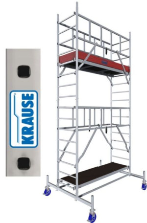 Rusztowanie aluminiowe jezdne Krause ProTec 5,3m