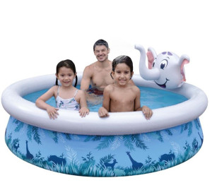 Basen Rozporowy 205X47 Słonik 3D Aquapark Nowość