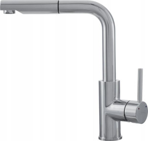 Bateria stalowa do zlewu KERNAU KWT 06A PO Chrome