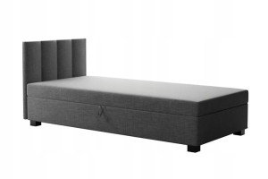 Tapczan hotelowy Łóżko z materacem 100 cm Emil