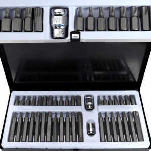 Zestaw Kluczy Hex Torx Komplet 40el Spline Walizka