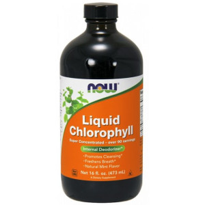 Now Foods Chlorophyll Liquid Wsparcie Organizmu 473ml