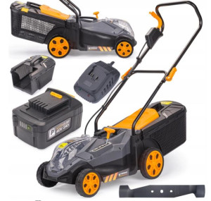 KOSIARKA AKUMULATOROWA Elektryczna 40V 30L 340mm, 2 LATA GWARANCJA
