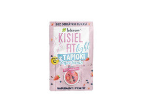 Kisiel fit z tapioki truskawkowy 30g. Intenson