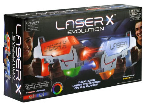 Laser X Long Range 2x Blaster Pistolet Na Podczerwień Zestaw Dla 2 Graczy