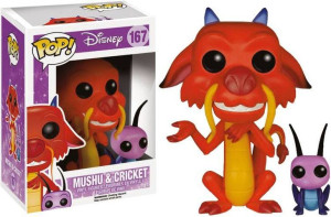 Figurka Mulan POP! - Mushu & Cri-Kee