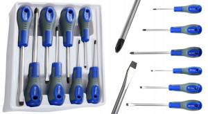 Zestaw Śrubokrętów Wkrętaki 8 Części Kd10217