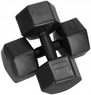 Hantle Springos FA1064 2x7,5 kg Czarne ciężarki