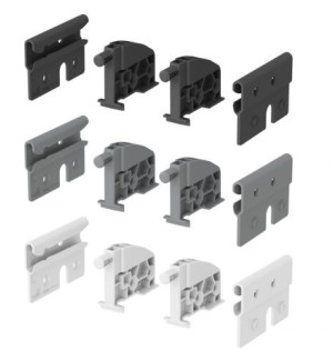 Hettich 9242553 Zest Blokady Półek Wysuwnych Szary