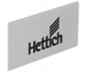 Hettich At Zaślepka Z Logo Hettich Aluminium