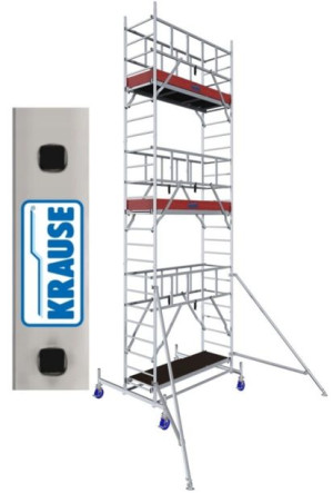 Rusztowanie aluminiowe jezdne Krause ProTec 7,3m