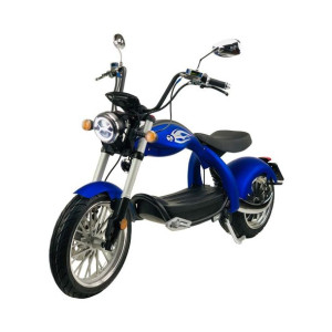 Skuter elektryczny BILI COCO CHOPPER 2000W 28Ah niebieski mat