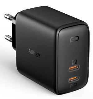 Aueky Pa-b4 Ładowarka Sieciowa 65w 2xusb-c Pd 3.0