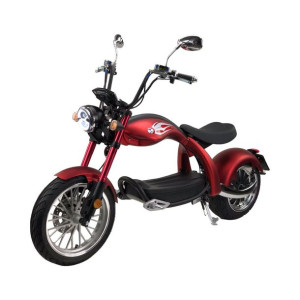 Skuter elektryczny BILI COCO CHOPPER 2000W 20Ah czerwony mat