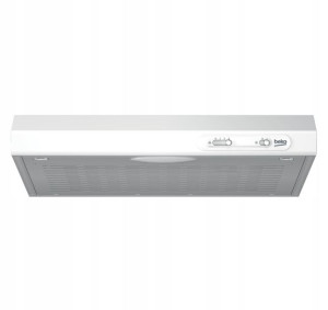 Okap podszafkowy biały Beko CFB5310 W 125 m3/h