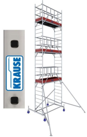 Rusztowanie aluminiowe jezdne Krause ProTec 8,3m