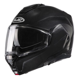 Kask szczękowy HJC I100 METAL BLACK czarny GRATISY