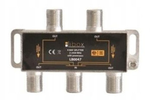Rozgałęźnik antenowy spliter F-4W LB0047 Libox