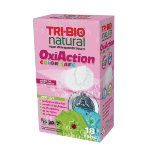 TRI-BIO Tabletki do prania OXI ACTION COLOR 18szt