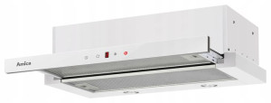 Okap teleskopowy Amica OTP 6641WG LED 60cm biały