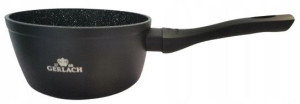 GRANITEX Rondel aluminiowy 16cm z powłoką Ilag z pokrywką 340M