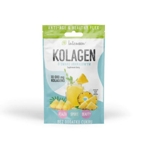 Kolagen o smaku ananasowym 11,3g, Intenson