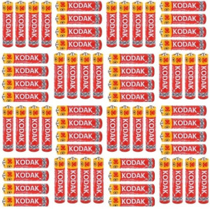 65 Szt! Baterie Kodak Aaa Super Heavy Zinc R3 1,5v
